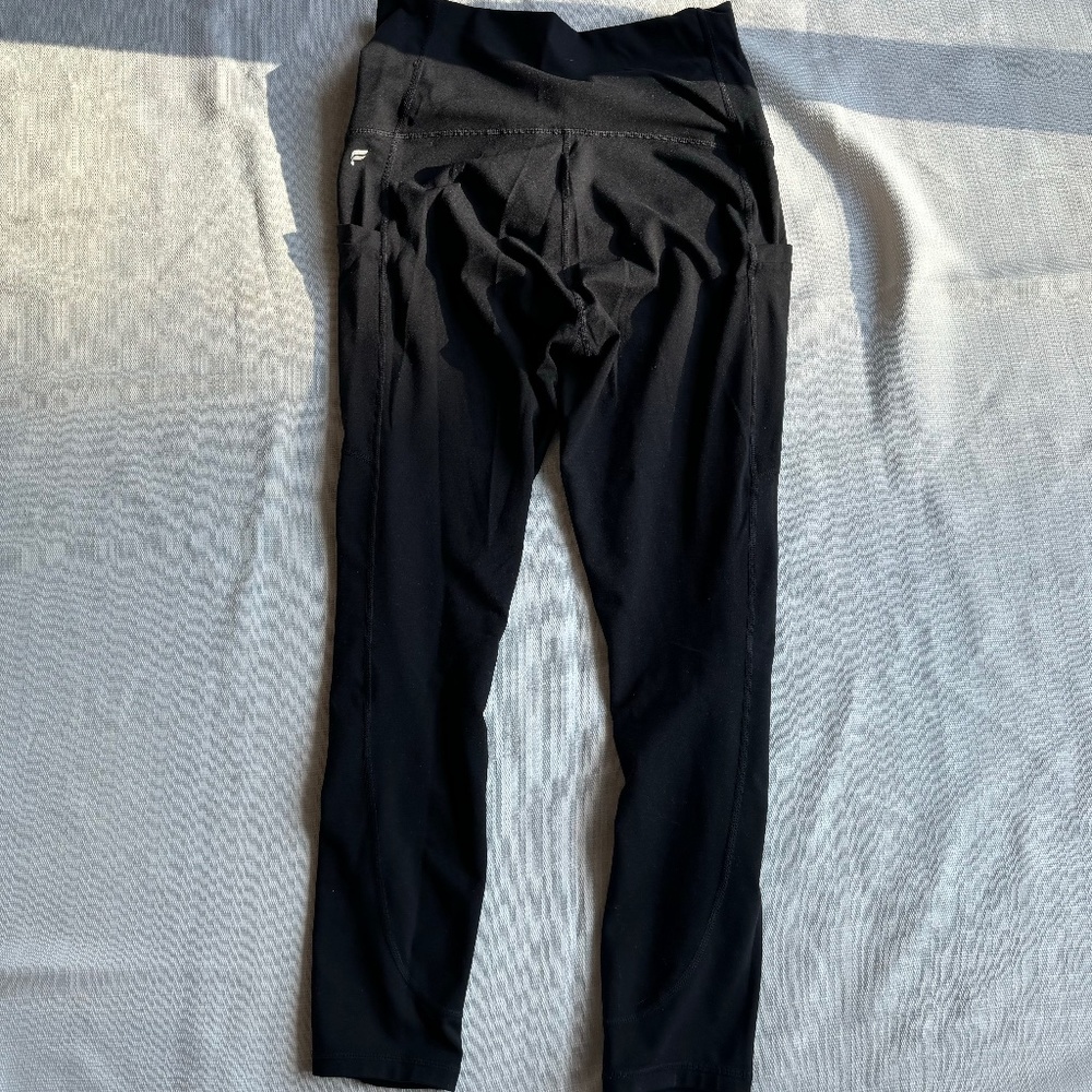 Fabletics - Size Small Black Maternity Leggings - Pure Luxe